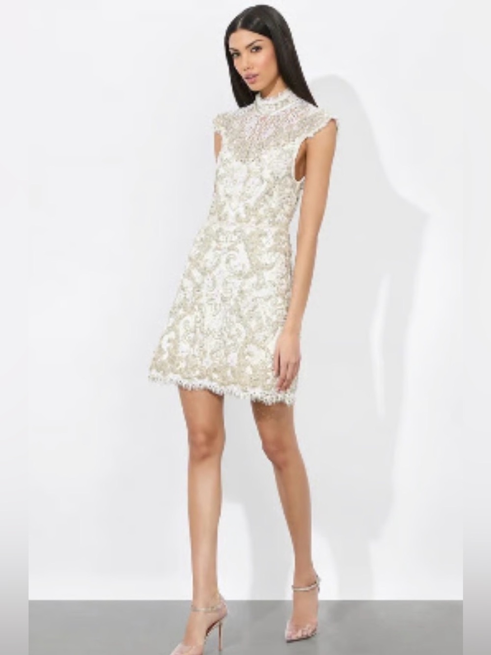 Alice + Olivia PRIA MINI GOWN Size 6 NWT $1995